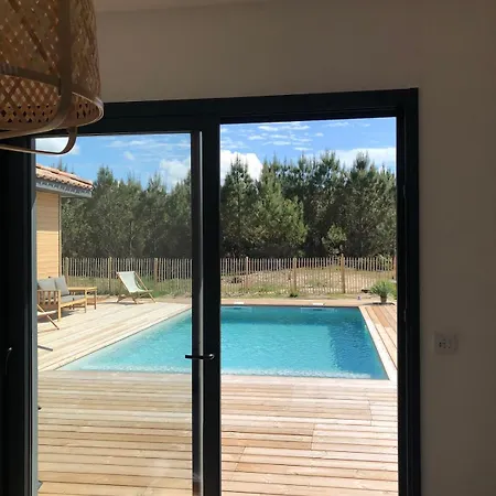 Villa Les Dunes, De Avec Piscines Vensac