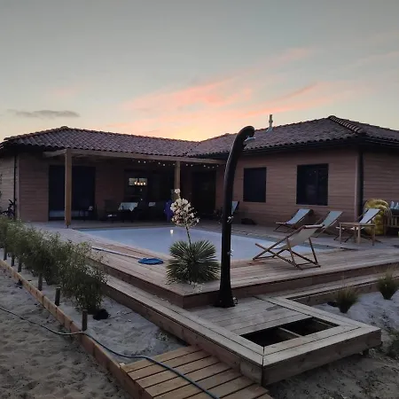 Villa Les Dunes, De Avec Piscines Vensac